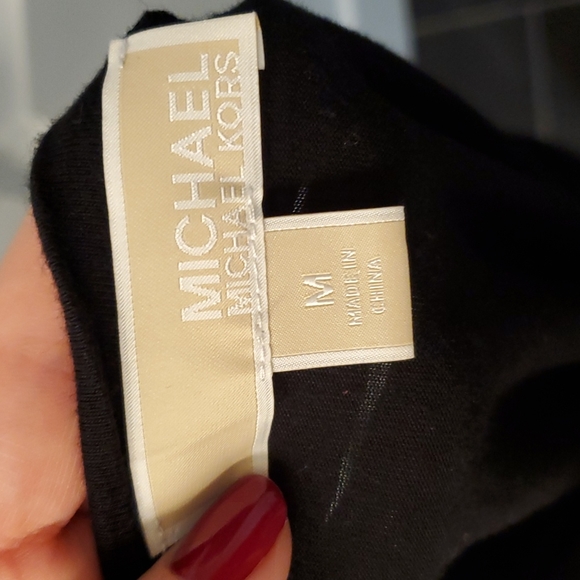 Michael Kors Black Layered Top - Picture 5 of 7